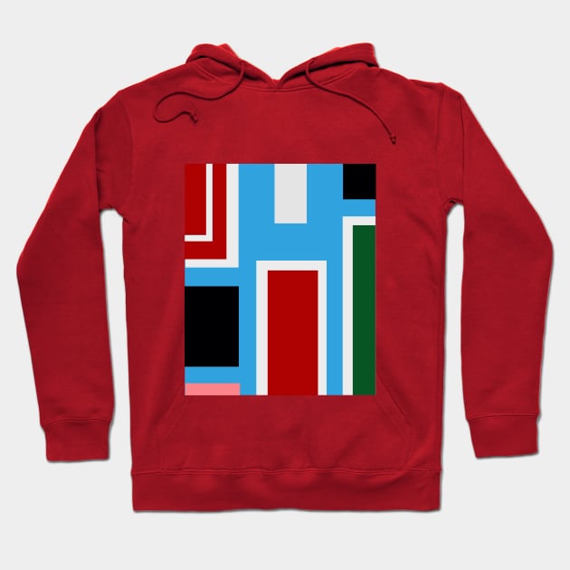 Rectangular being -1 Hoodie by SherriVoils